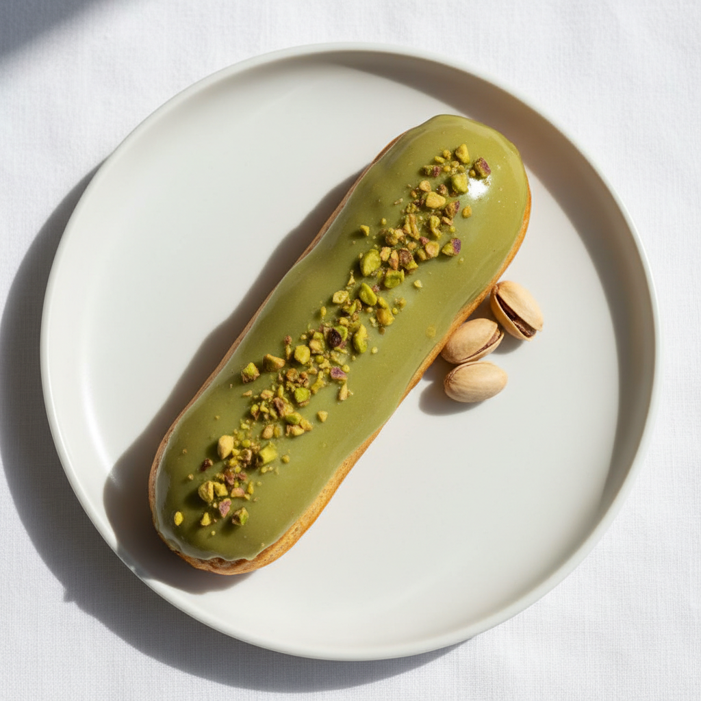 Eclaire pistachio